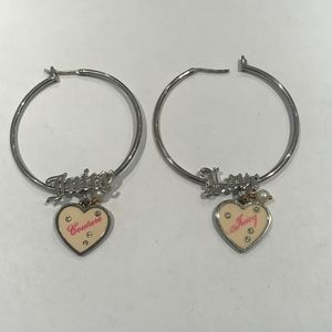 Juicy Couture Hoop Earrings